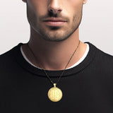 Sigil of the Archangel Raphael Solid Gold Pendant GPD2820