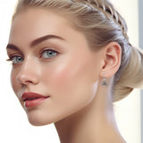 Celtic Trinity Pentacle Silver Earrings TER043