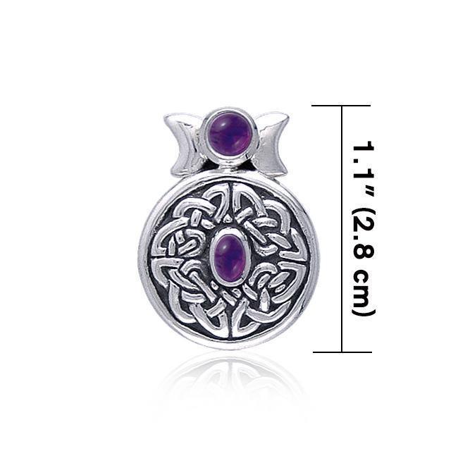 Celtic Knot of Realities Sterling Silver Pendant TP3434