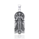Celtic Angel Of Devotion Silver Pendant TP3442
