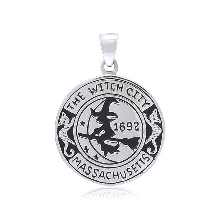 Salem Witch Sterling Silver Pendant TPD4242