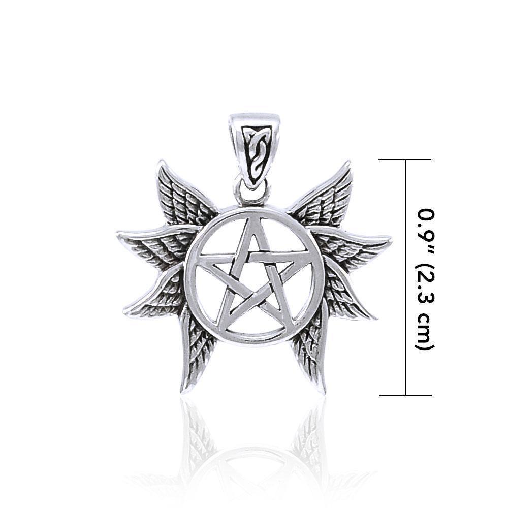 Unimaginable Energy of a Pentacle Sterling Silver Pendant TPD4272