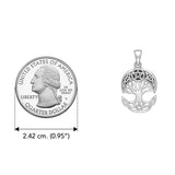 Celtic Knot Moon  Pentacle Tree of Life TPD4293