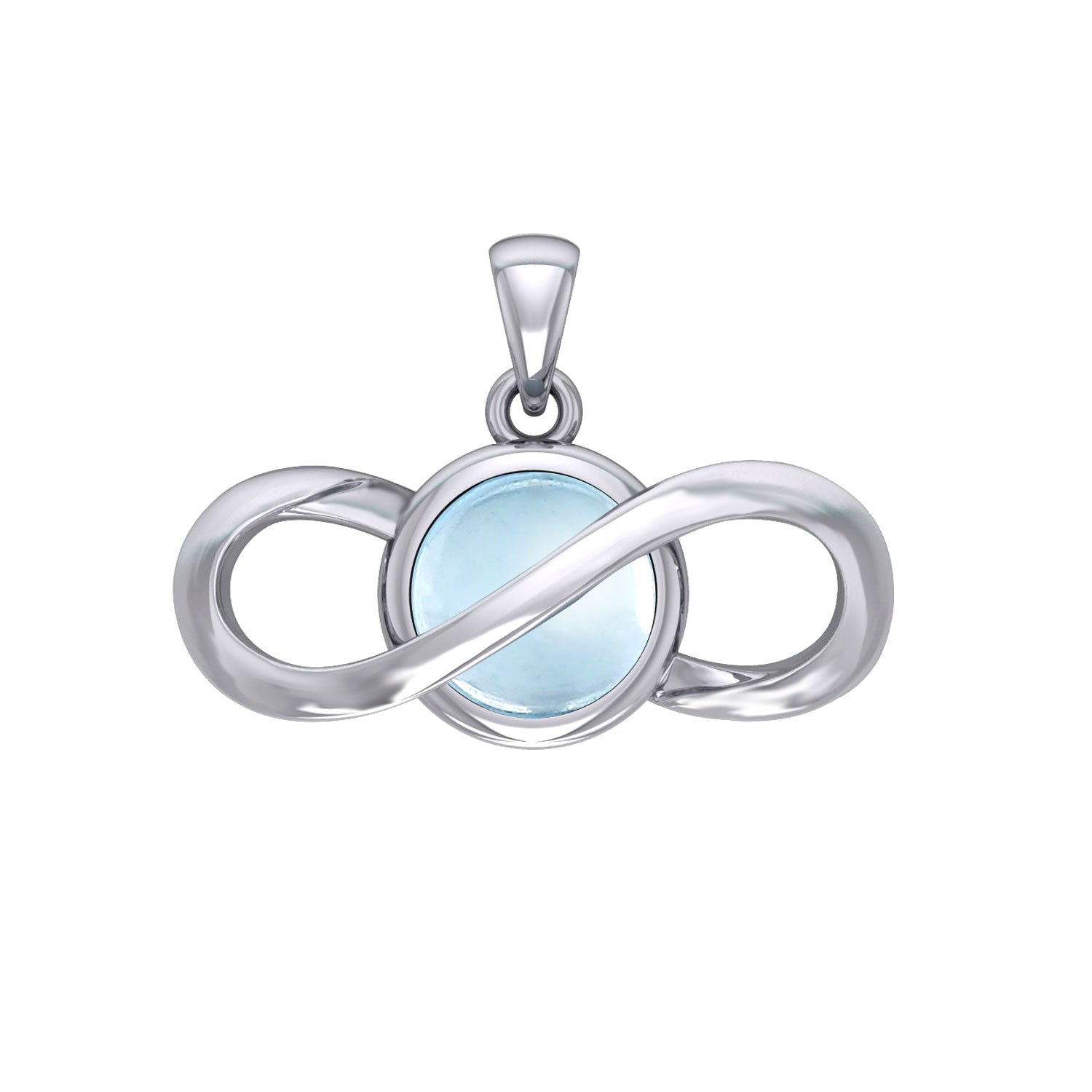 Peter Stone Eternal Silver Pendant with Gemstone TPD6175