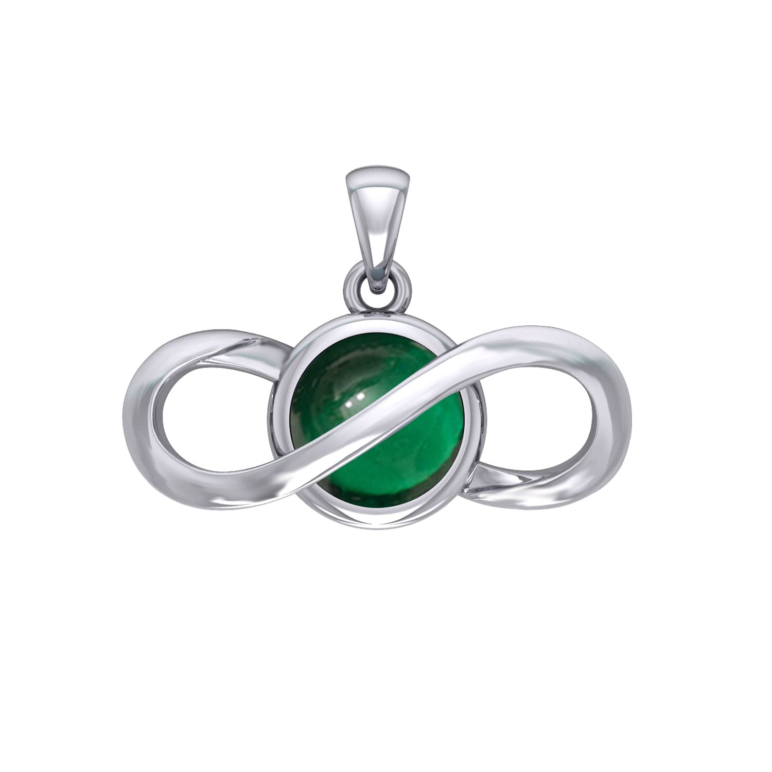 Peter Stone Eternal Silver Pendant with Gemstone TPD6175
