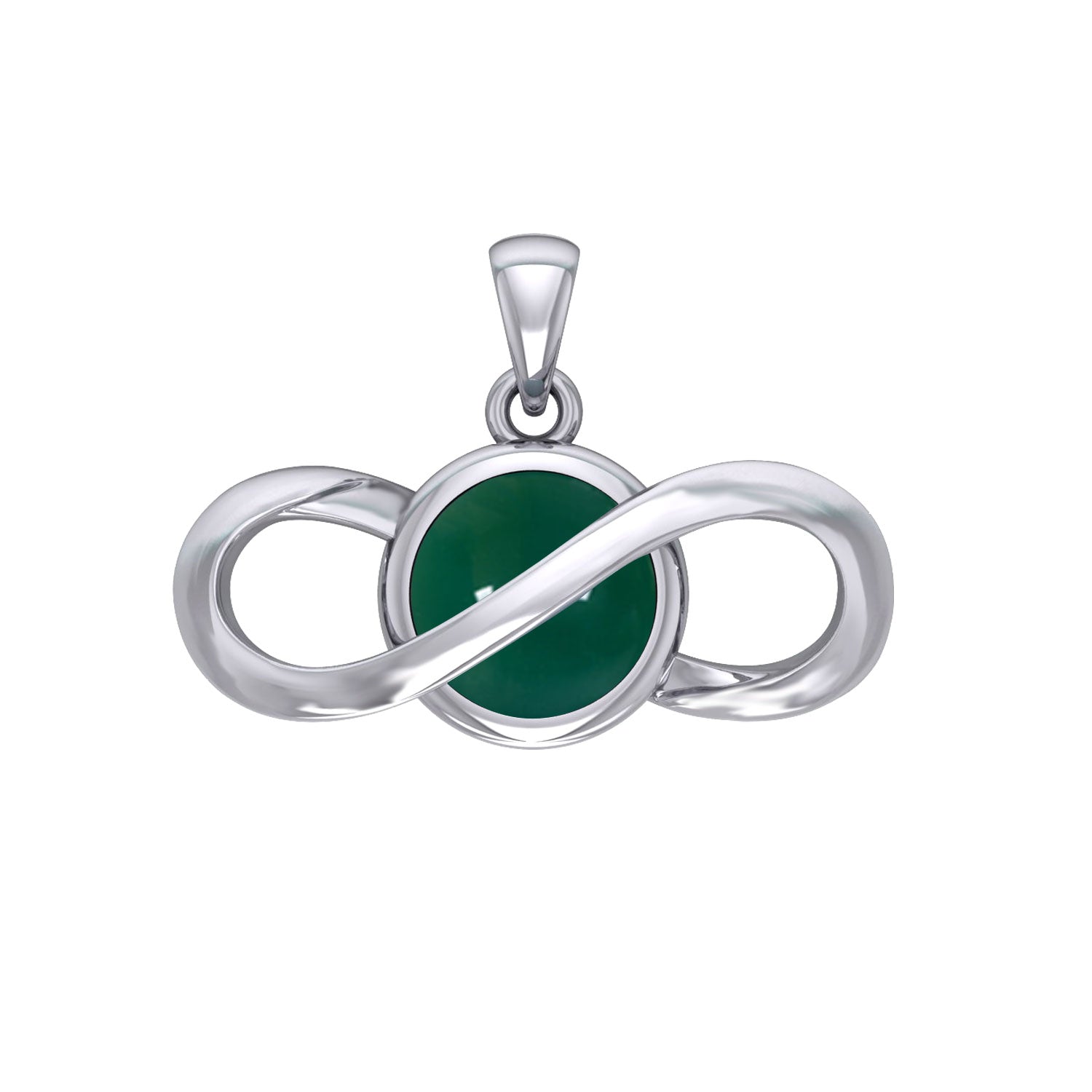 Peter Stone Eternal Silver Pendant with Gemstone TPD6175
