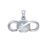Peter Stone Eternal Silver Pendant with Gemstone TPD6175
