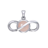 Peter Stone Eternal Silver Pendant with Gemstone TPD6175