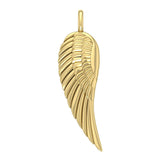 Angel Wing Solid Gold Pendant GPD2932