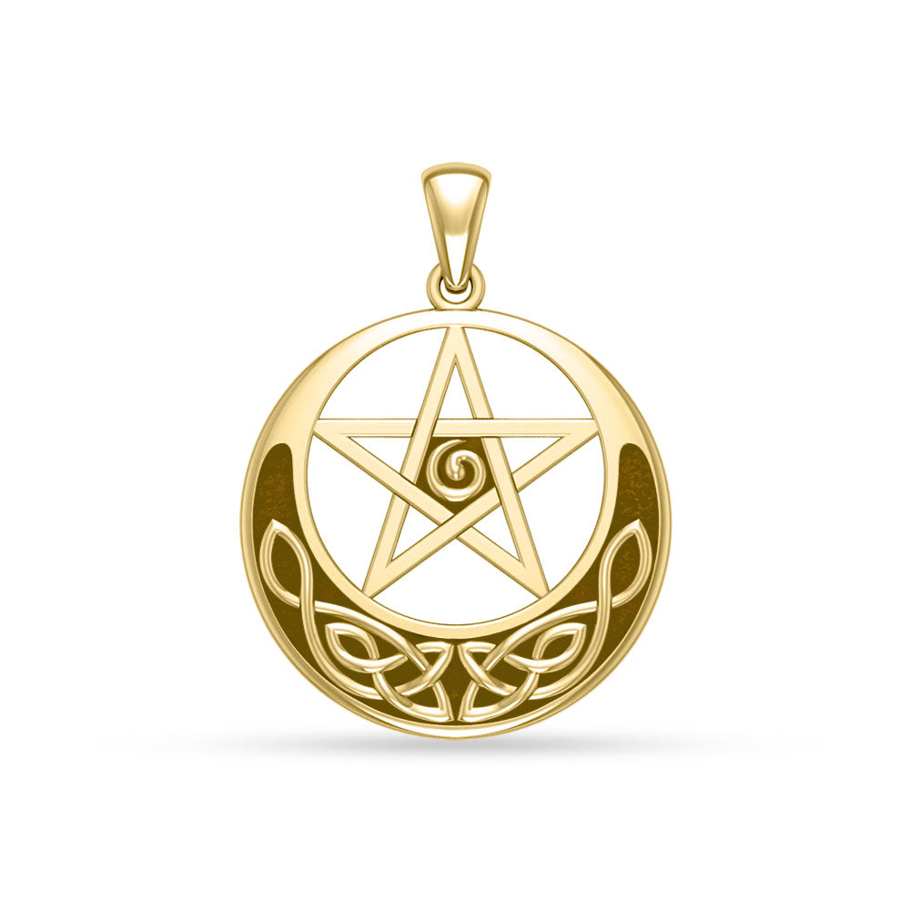 Pentacle Gold Pendant GTP1431