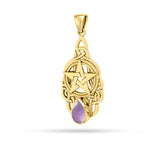 Pentacle Gold Pendant GTP235