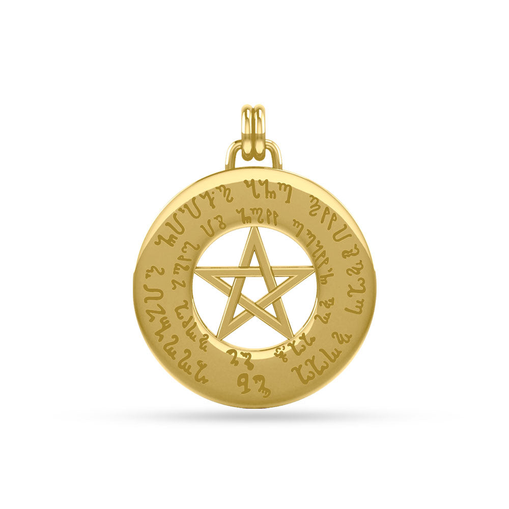 Pentacle Gold Pendant GTP3291