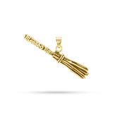 Broomstick Gold Pendant GTP3303