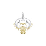 Tree of Life Silver and Gold Pendant MPD1096