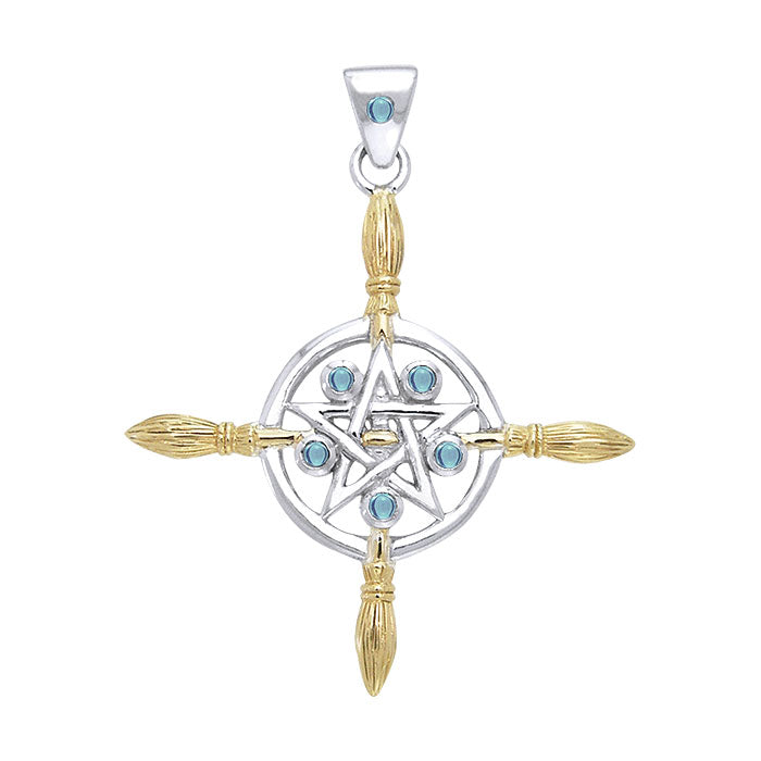 Broomstick Pentacle - Magicksymbols