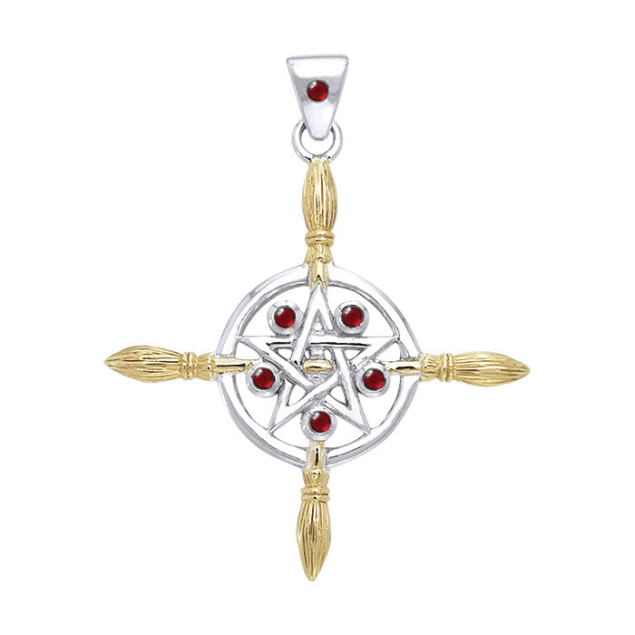 Broomstick Pentacle - Magicksymbols