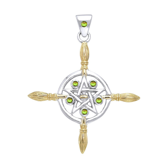 Broomstick Pentacle - Magicksymbols