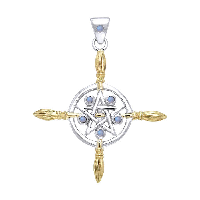 Broomstick Pentacle - Magicksymbols