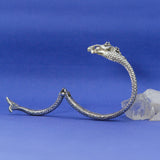 She hold the mystic ~ Sea Mermaid Sterling Silver Cuff Bracelet with Gemstone TBA189