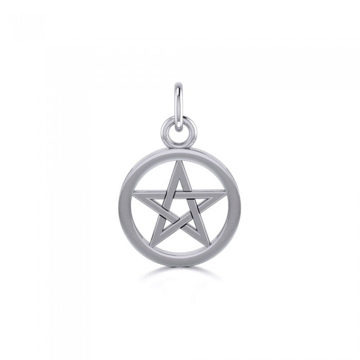 Pentacle charm in Sterling silver TC107