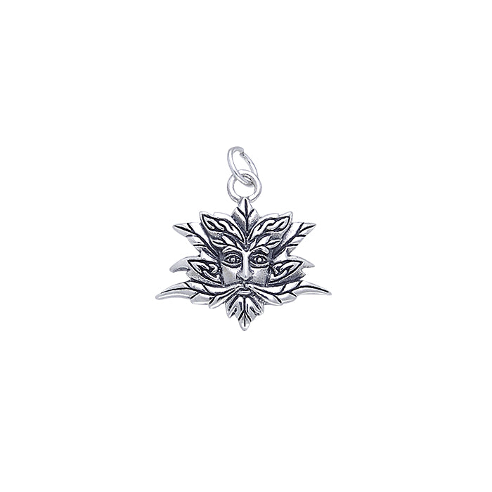 Green Man Silver Charm TCM035