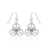 Mandala Sterling Silver Earrings TER1394