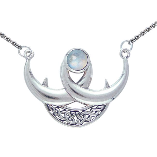 Blue Moon Silver Necklace TN262