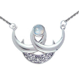 Blue Moon Silver Necklace TN262