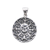Pirate Skull Coin Pendant TP3097