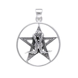 Silver Pentagram Pentacle Pendant TP3229