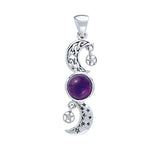 Blue Moon Silver Pendant TP3260
