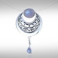 Blue Moon Silver Pendant TP3262 - Jewelry