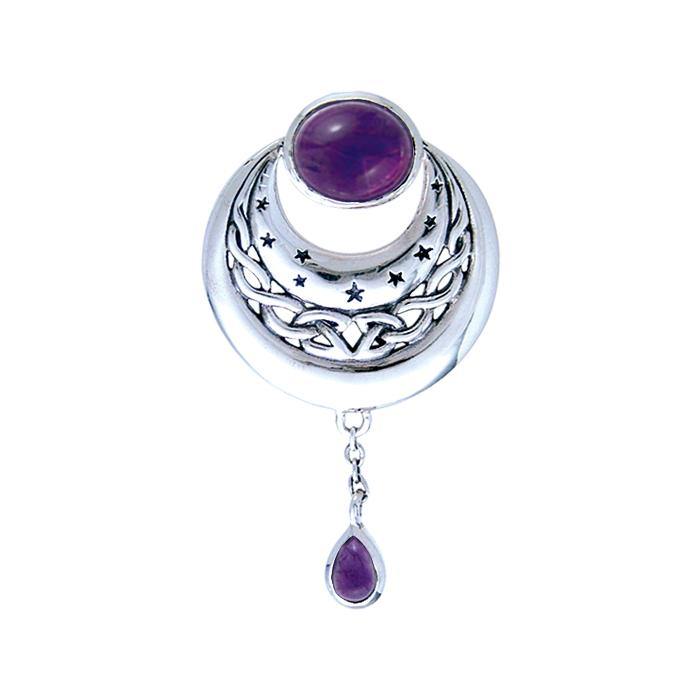 Blue Moon Silver Pendant TP3262 - Jewelry
