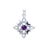 Blue Moon Sterling Silver Pendant TP3273
