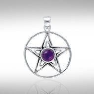 Silver The Star Pendant TP3315 - Jewelry