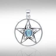 Silver The Star Pendant TP3315 - Jewelry