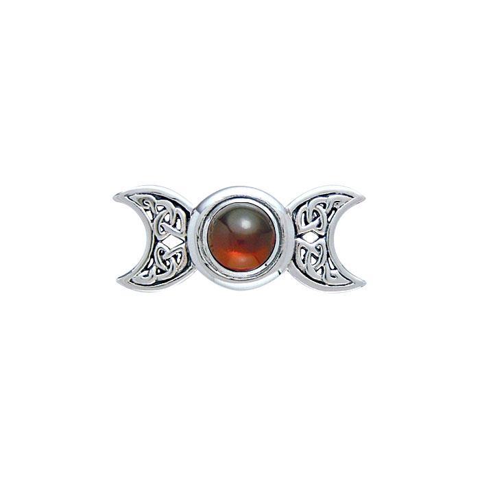 Blue Moon Silver Pendant - Magicksymbols