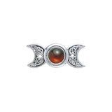 Blue Moon Silver Pendant - Magicksymbols