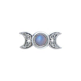Blue Moon Silver Pendant - Magicksymbols