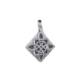 Celtic Spirits Quaternary Knot Sterling Silver Pendant TP3391