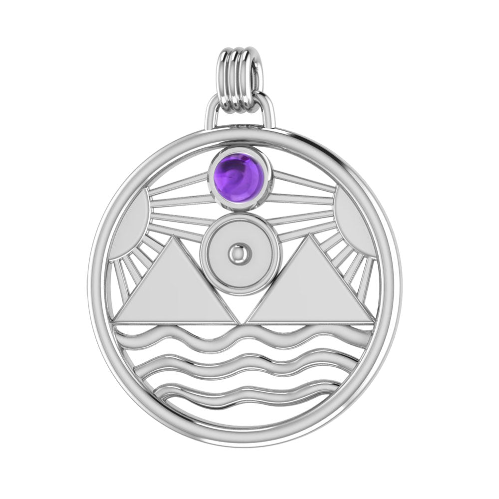 Four Elements Solar Power Pendant - Magicksymbols