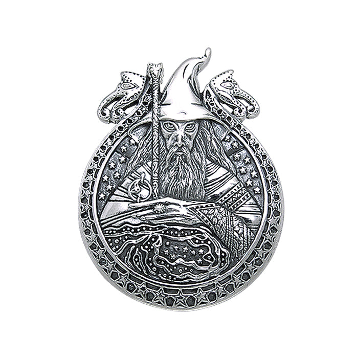 Wizard Silver Pendant TP3595