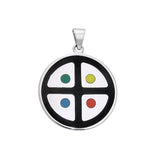 Earth Medicine Shield Pendant TPD1069