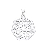 Protective Septacle Sterling Silver Pendant by Oberon Zell TPD1074