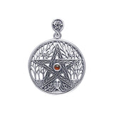 Silver Tree of Life Pentacle Pendant TPD120