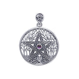 Silver Tree of Life Pentacle Pendant TPD120