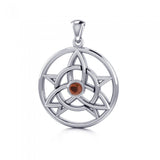 Celtic Trinity The Star Sterling Silver Pendant TPD134