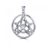 Celtic Trinity The Star Sterling Silver Pendant TPD134
