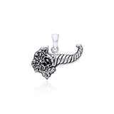 Cornucopia Sterling Silver Pendant TPD2855