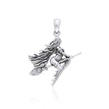 Sexy Witch Silver Pendant TPD2926